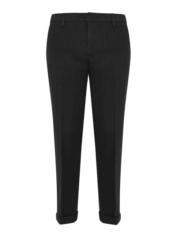 DONDUP: カジュアルトラウザー - カジュアルパンツ - 白