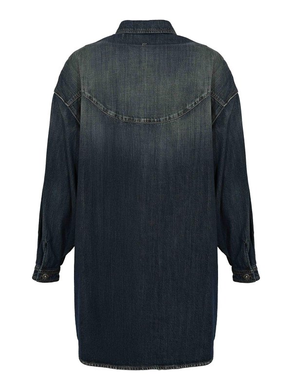 DONDUP: short dresses online - Short Denim Dress