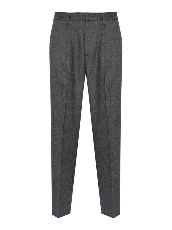 EMPORIO ARMANI: Pantalones casual - Pantalón Casual - Gris