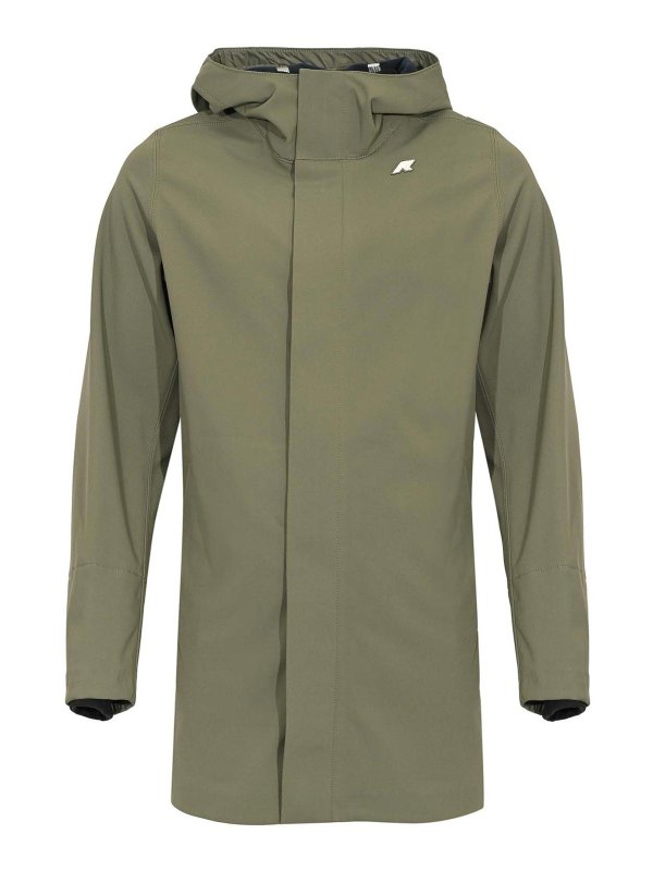 K-WAY: giacche casual - Giacca lunga Marlyn Bonded