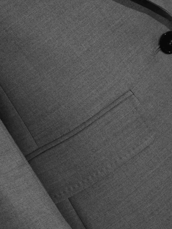 The Best Shops MAX MARA STUDIO: blazers - Bolsena Regular Fit Flannel Blazer