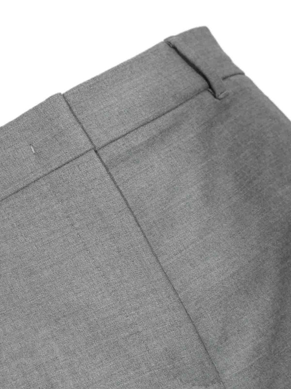 The Best Shops MAX MARA STUDIO: カジュアルトラウザー - カジュアルパンツ - ライトグレー