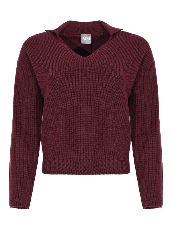 Max Mara: crew necks - Acceso Wool Sweater