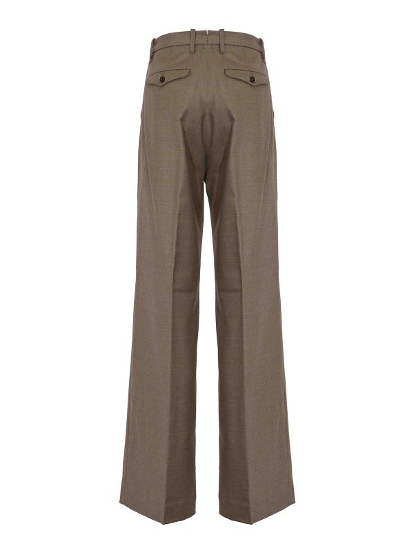 NINE IN THE MORNING: pantaloni casual online - Pantaloni in lana Nala