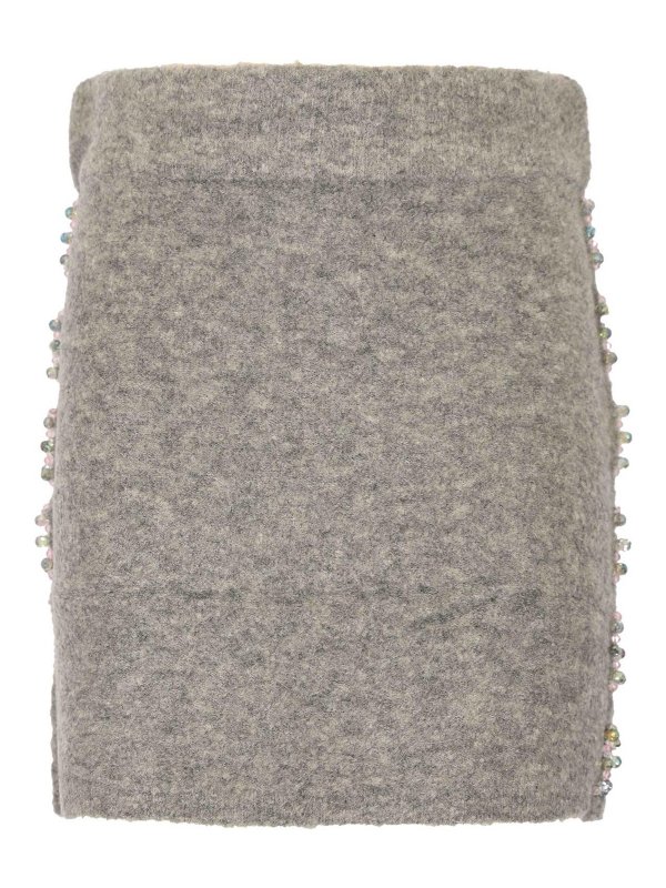 Pinko: mini skirts - Believe Knitted Miniskirt