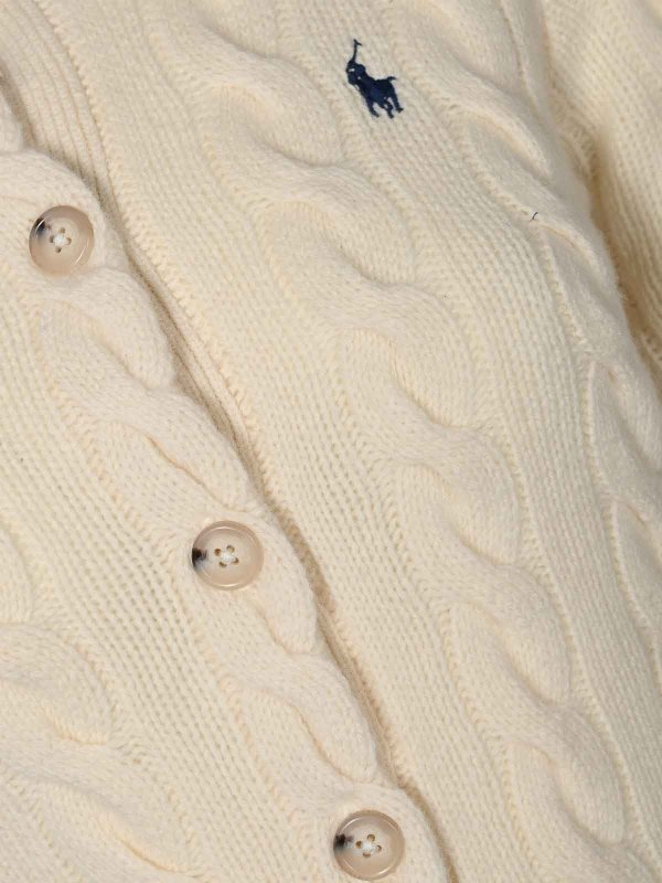 The Best Shops POLO RALPH LAUREN: Cardigans - Cardigan - Blanc