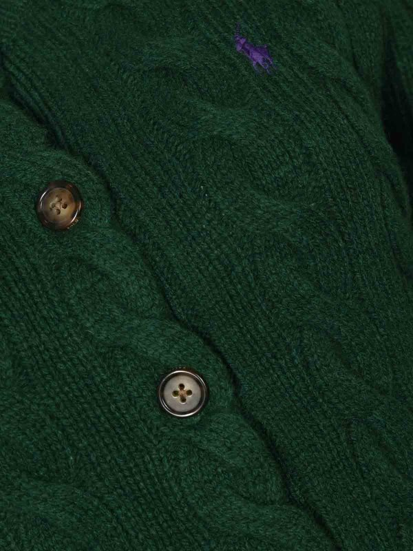 The Best Shops POLO RALPH LAUREN: Cardigans - Cardigan - Vert