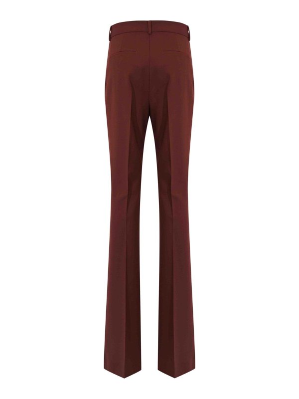 SPORTMAX: ベルボトムジーンズ online - フレアジーンズ - ボルドー