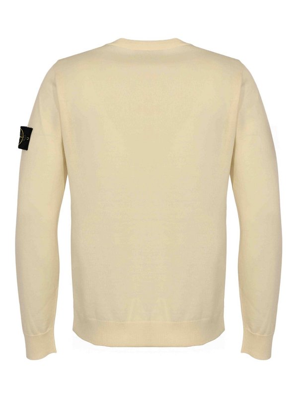 STONE ISLAND: crew necks online - Rws Pure Wool Sweater 5100071