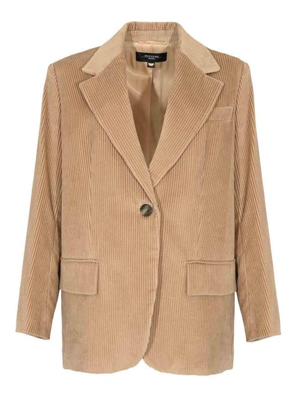 WEEKEND MAX MARA: Chaquetas casual - Chaqueta Casual - Beis