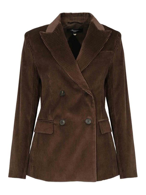 WEEKEND MAX MARA: casual jackets - Katanga Double-Breasted Jacket