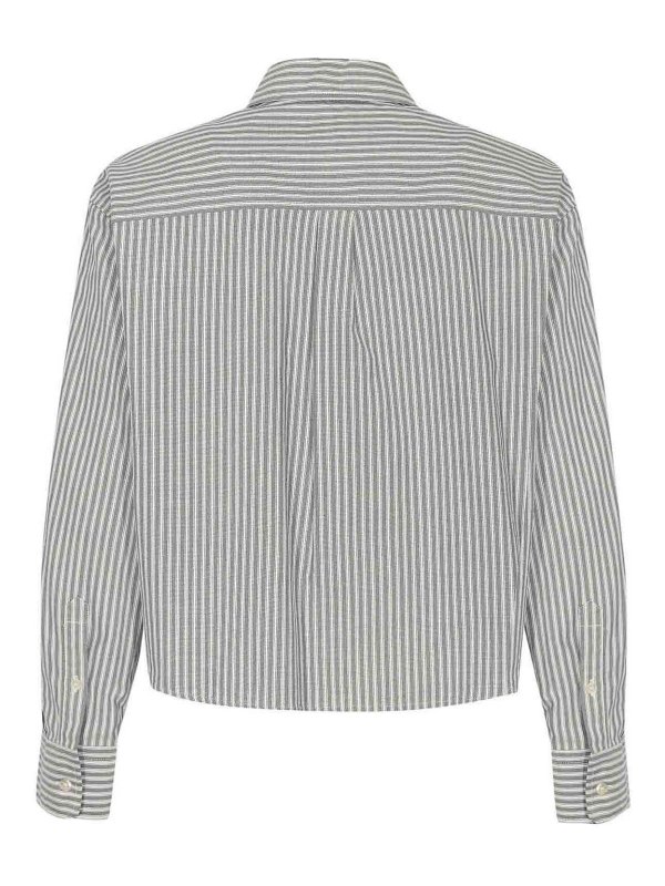 WEEKEND MAX MARA: shirts online - Nuoro Striped Cotton Oxford Shirt