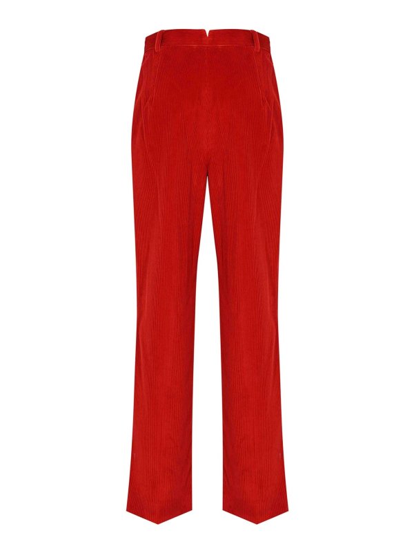 WEEKEND MAX MARA: casual trousers online - Order Trousers In Cotton Velvet