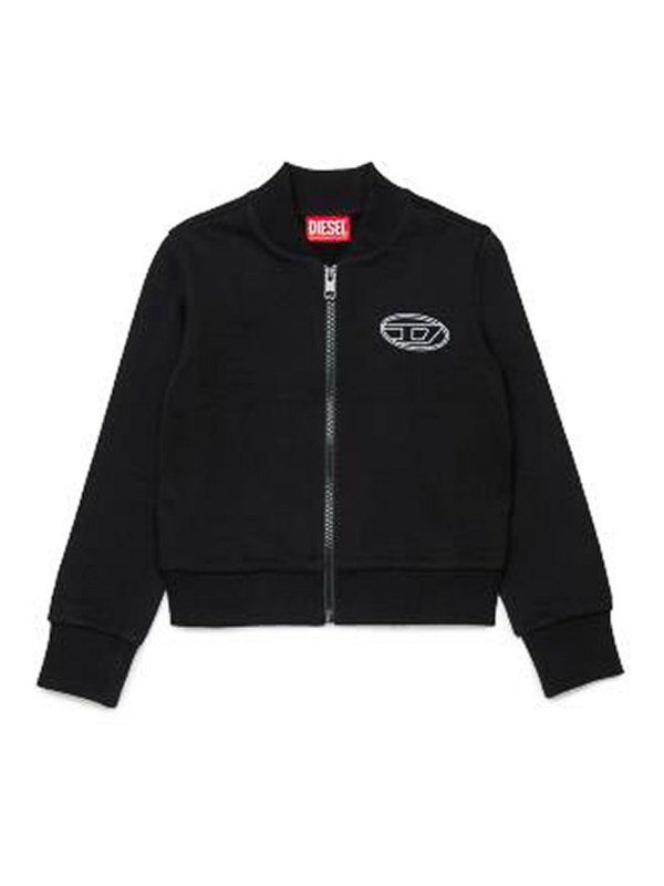 DIESEL: Sweatshirts & Pulls - Sweat-Shirts - Noir