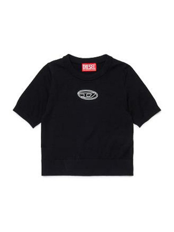 DIESEL: t-shirts - Knitted T-Shirt