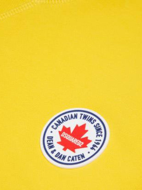Sudadera - Amarillo shop online: DSQUARED2