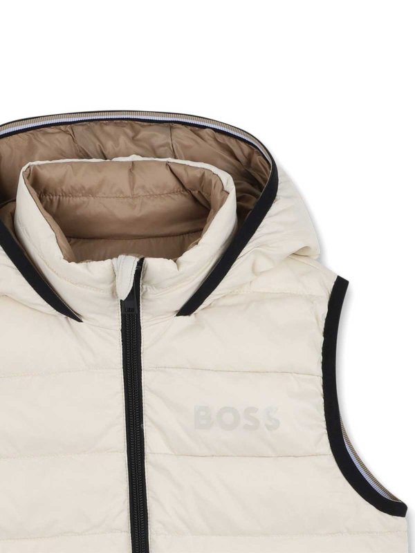 The Best Shops Hugo Boss: Gilets - Gilet - Beige