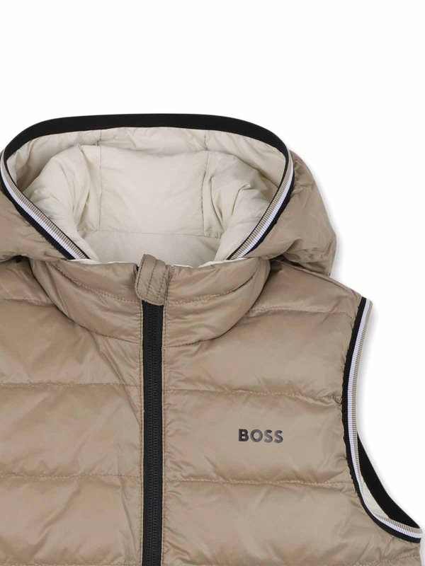 The Best Shops Hugo Boss: Gilet - Beige