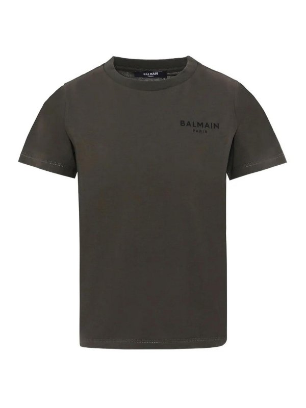 Balmain: Camisetas - Camiseta - Verde
