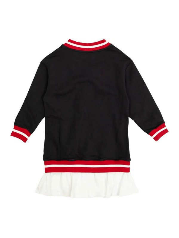 Balmain: knee length dresses online - Dress With Logo