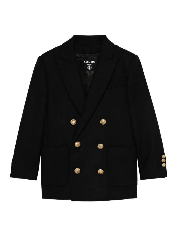 Balmain: Vestes de costume - Blazer - Bleu