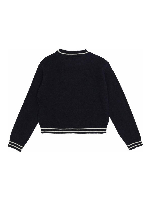Balmain: crew necks online - Pull Crop