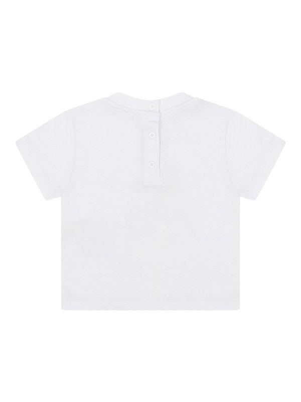 Balmain: t-shirt online - T-Shirt Con Stampa