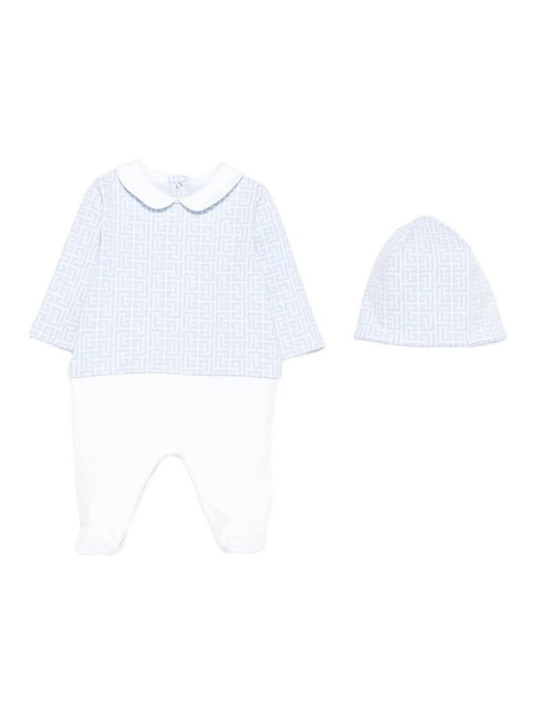 Balmain: Combinaison-pantalons - Combinaison - Blanc