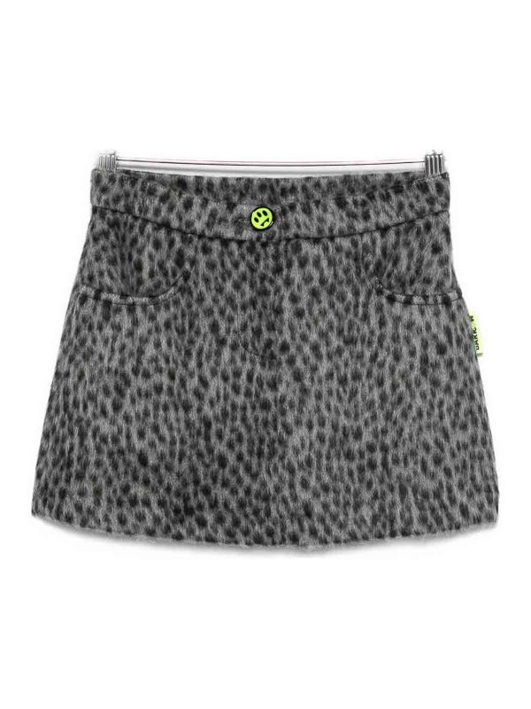 BARROW: Knielange und Midi Röcke - Midirock - Grau