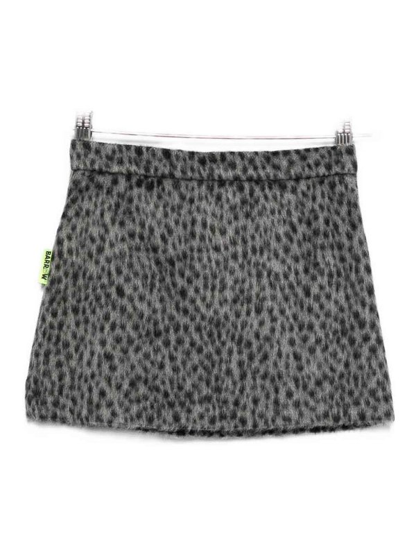 BARROW: Knielange und Midi Röcke online - Midirock - Grau