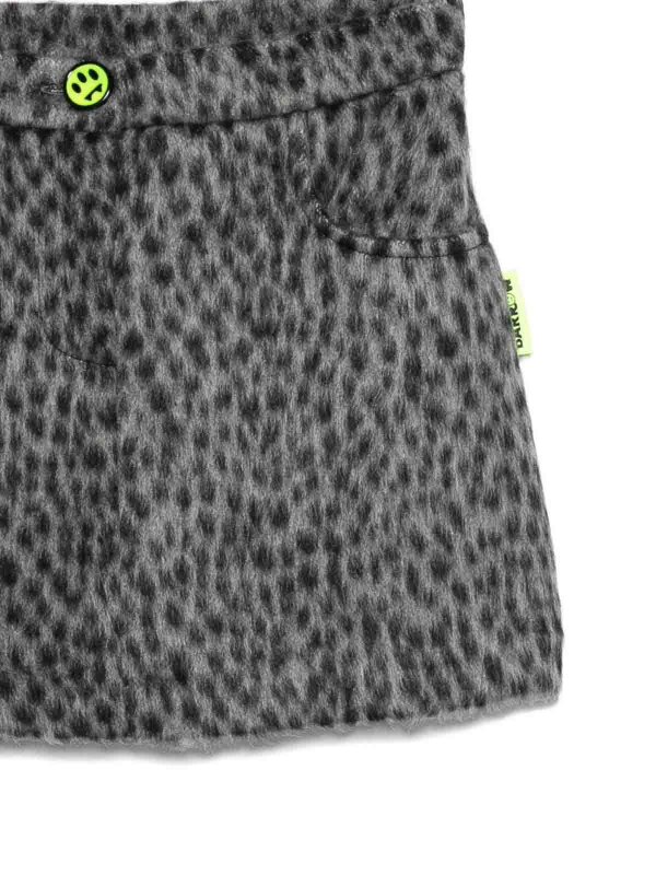 The Best Shops BARROW: Knielange und Midi Röcke - Midirock - Grau