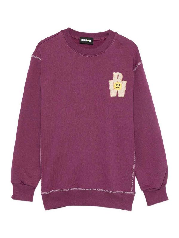 BARROW: Sudaderas y suéteres - Sudadera - Rojo Oscuro