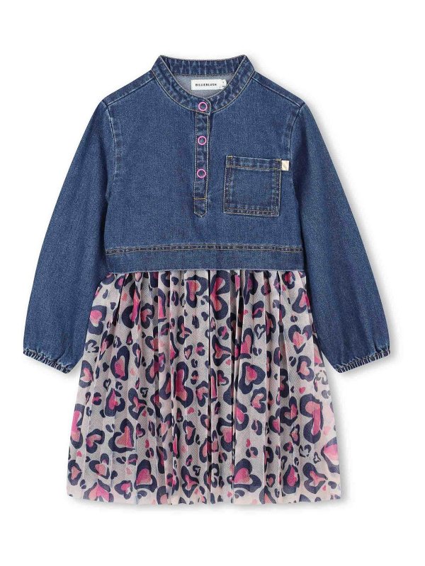 BILLIEBLUSH: Knee length skirts & Midi - Denim dress