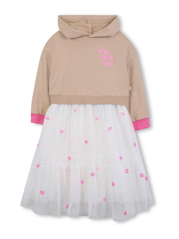 BILLIEBLUSH: Jupes midi et au genou - Jupe Midi - Beige