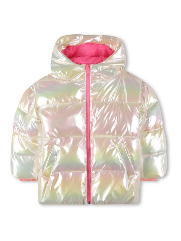 BILLIEBLUSH: padded jackets - Down jacket with logo