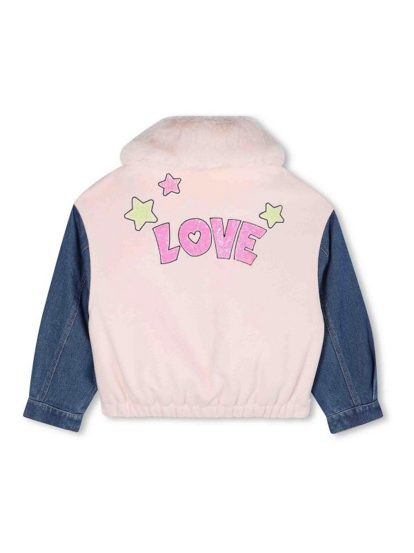 BILLIEBLUSH: Vestes en denim online - Veste En Jean - Couleur Chair