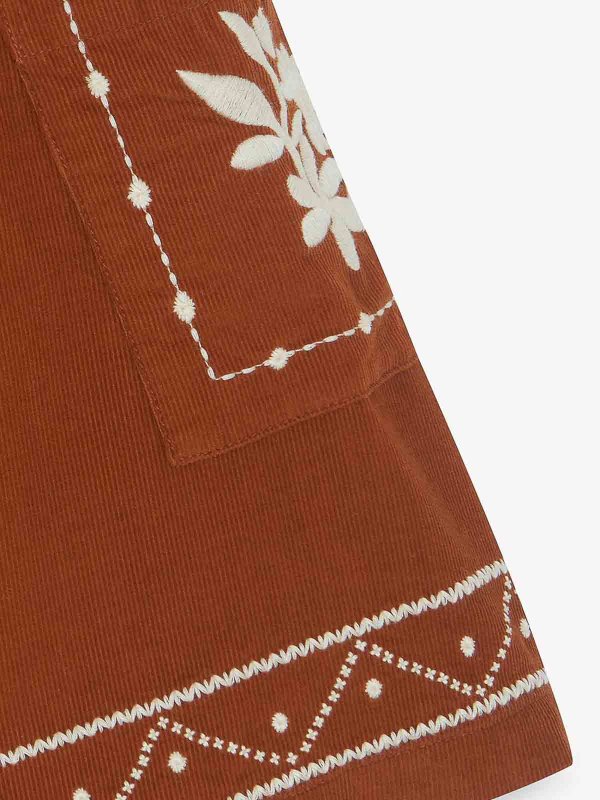 The Best Shops BONTON: knee length dresses - Dress With Embroidery