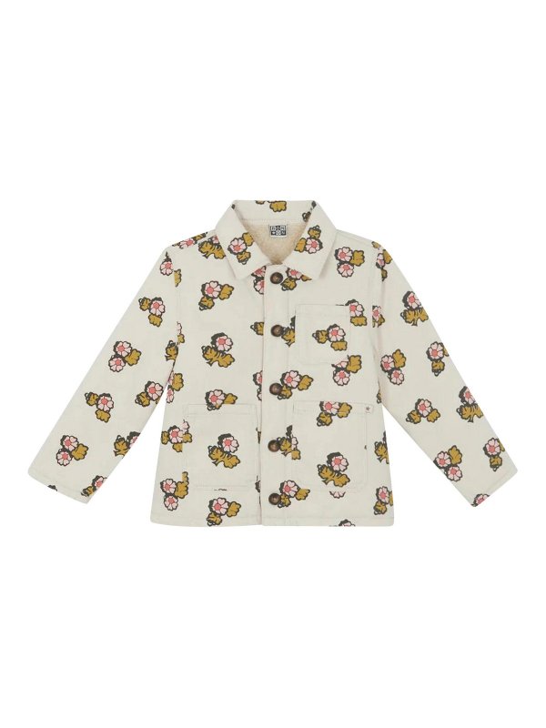 BONTON: casual jackets - Printed Jacket