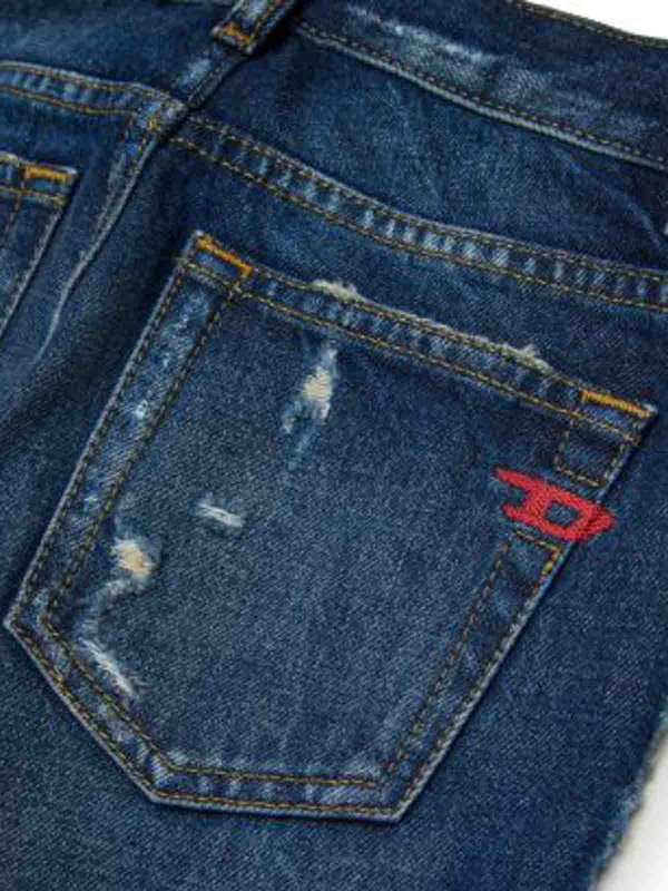 The Best Shops DIESEL: Jeans Rectos - Vaqueros Rectos - Azul