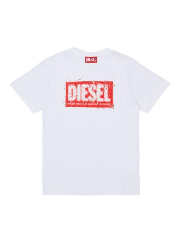 DIESEL: Tシャツ - Tシャツ - 白