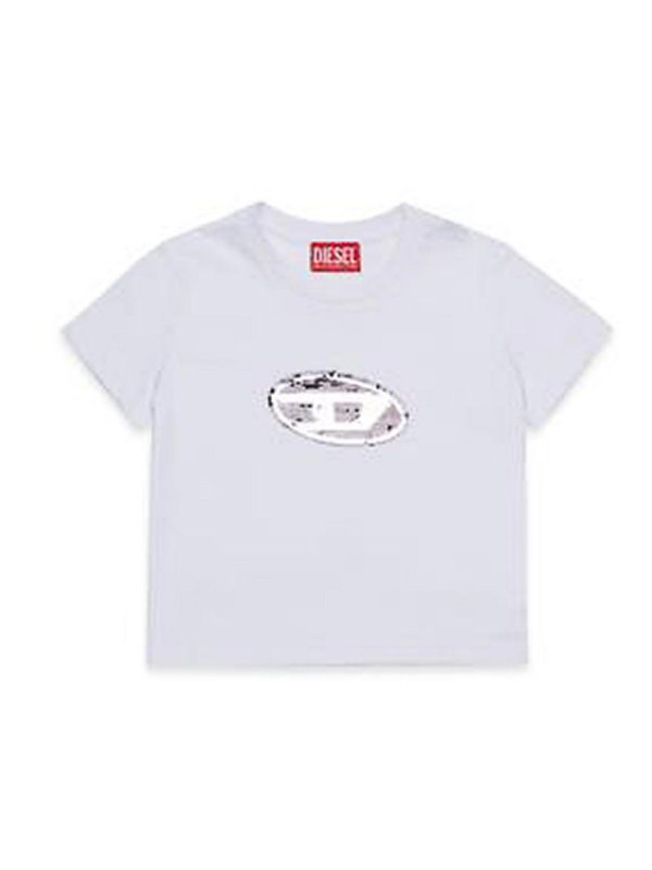 DIESEL: t-shirt - T-Shirt Con Logo