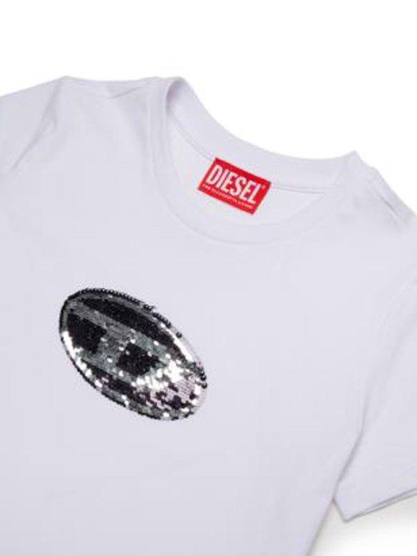 The Best Shops DIESEL: t-shirt - T-Shirt Con Logo