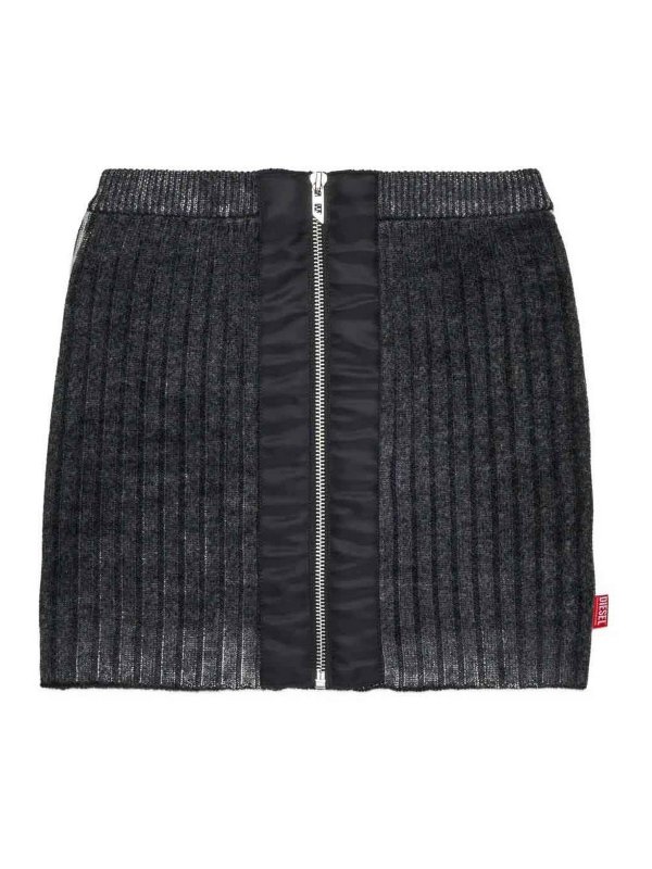 DIESEL: gonne al ginocchio  e longuette - Gonna Con Logo