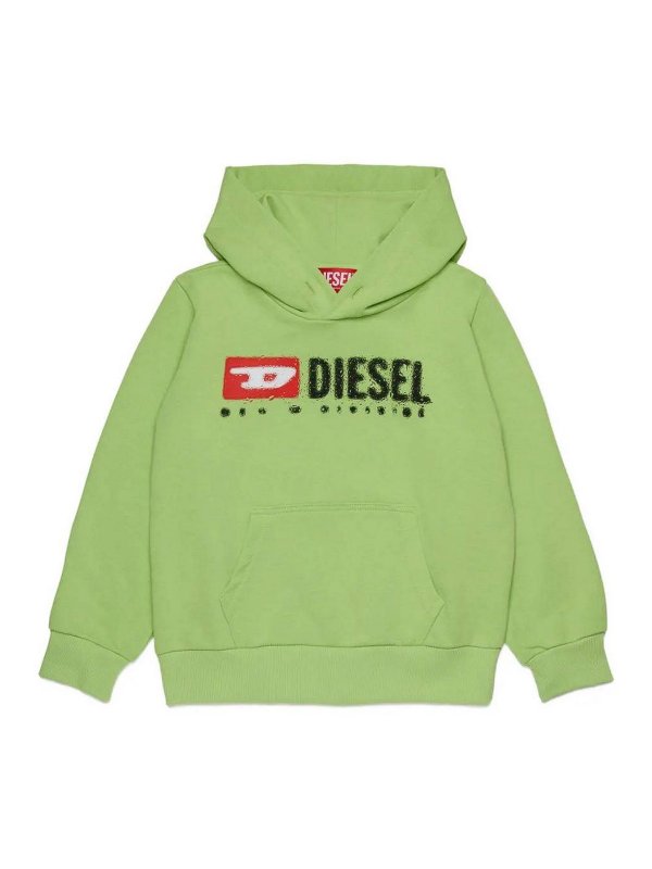 DIESEL: スウェット＆セーター - スウェットシャツ/セーター - 緑