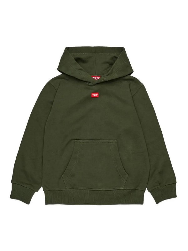 DIESEL: Sweatshirts und Pullover - Sweatshirt - Grün