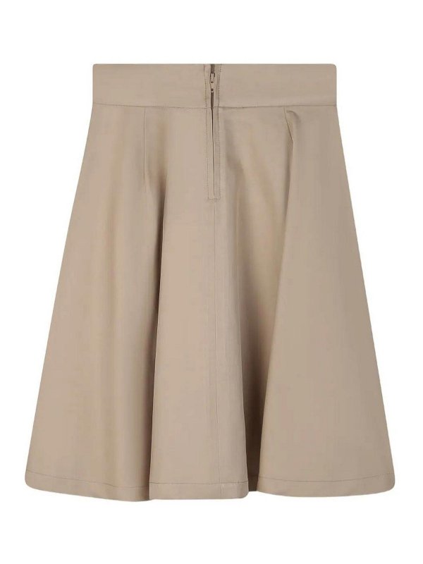 DKNY: Knielange und Midi Röcke online - Midirock - Beige