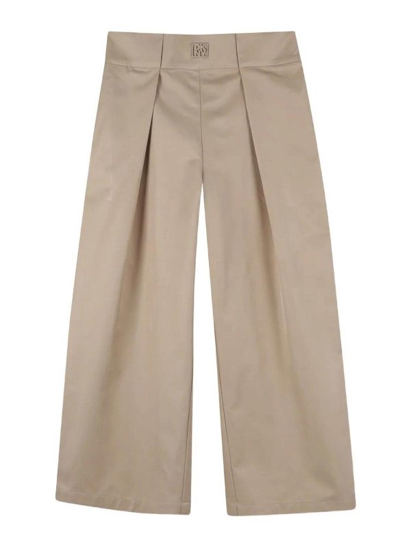 DKNY: pantaloni casual - Pantalone Con Logo