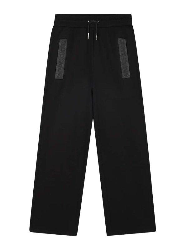 DKNY: カジュアルトラウザー - カジュアルパンツ - 黒