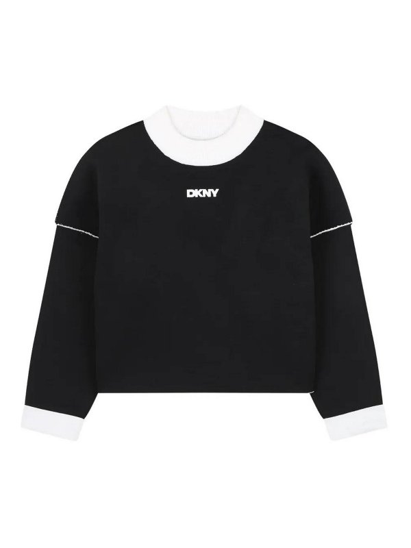 DKNY: クルーネック - クルーネック - 黒