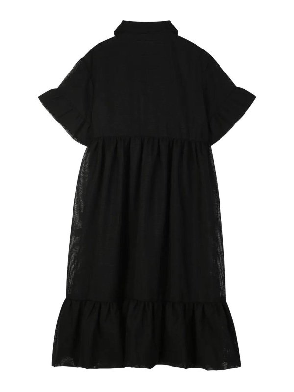 DKNY: knee length dresses online - Dress With Logo